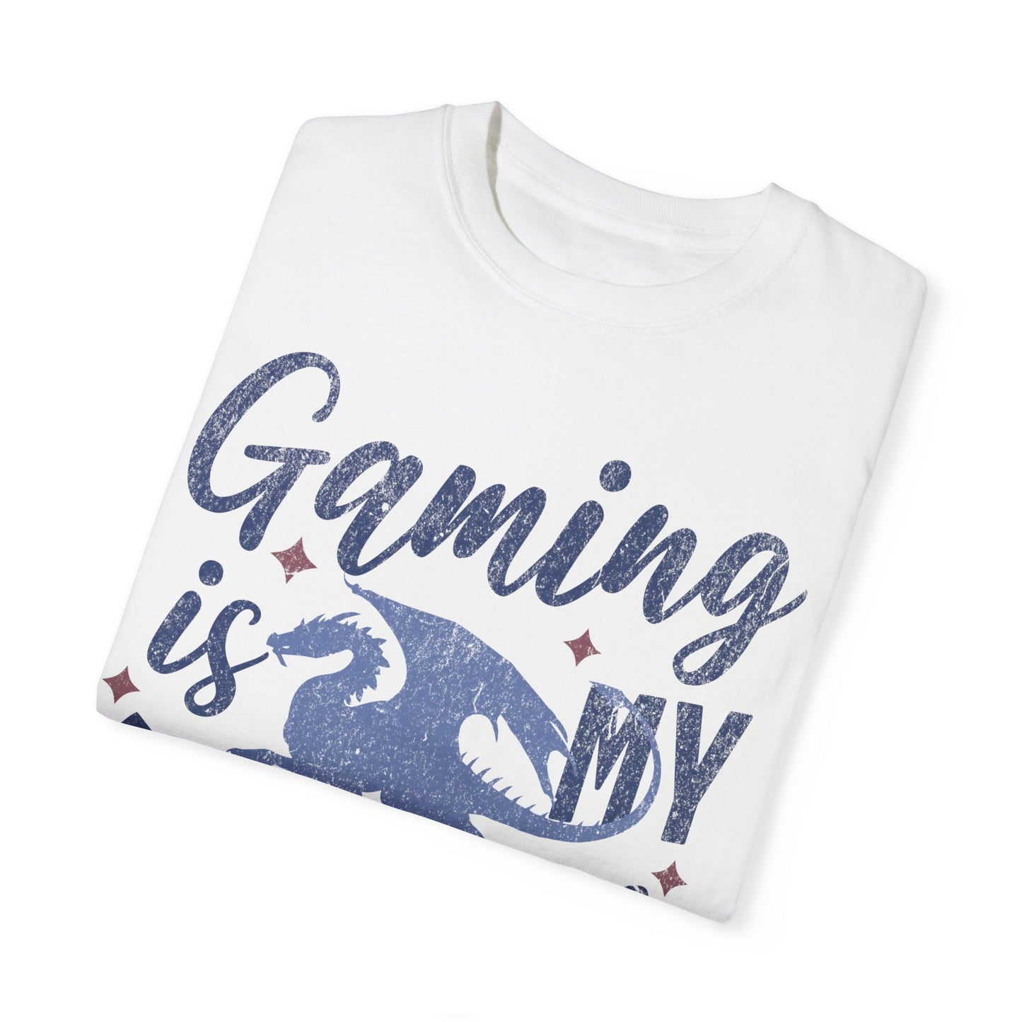 Gaming Therapy Unisex Garment-Dyed T-Shirt | Perfect for Gamers & Casual Wear