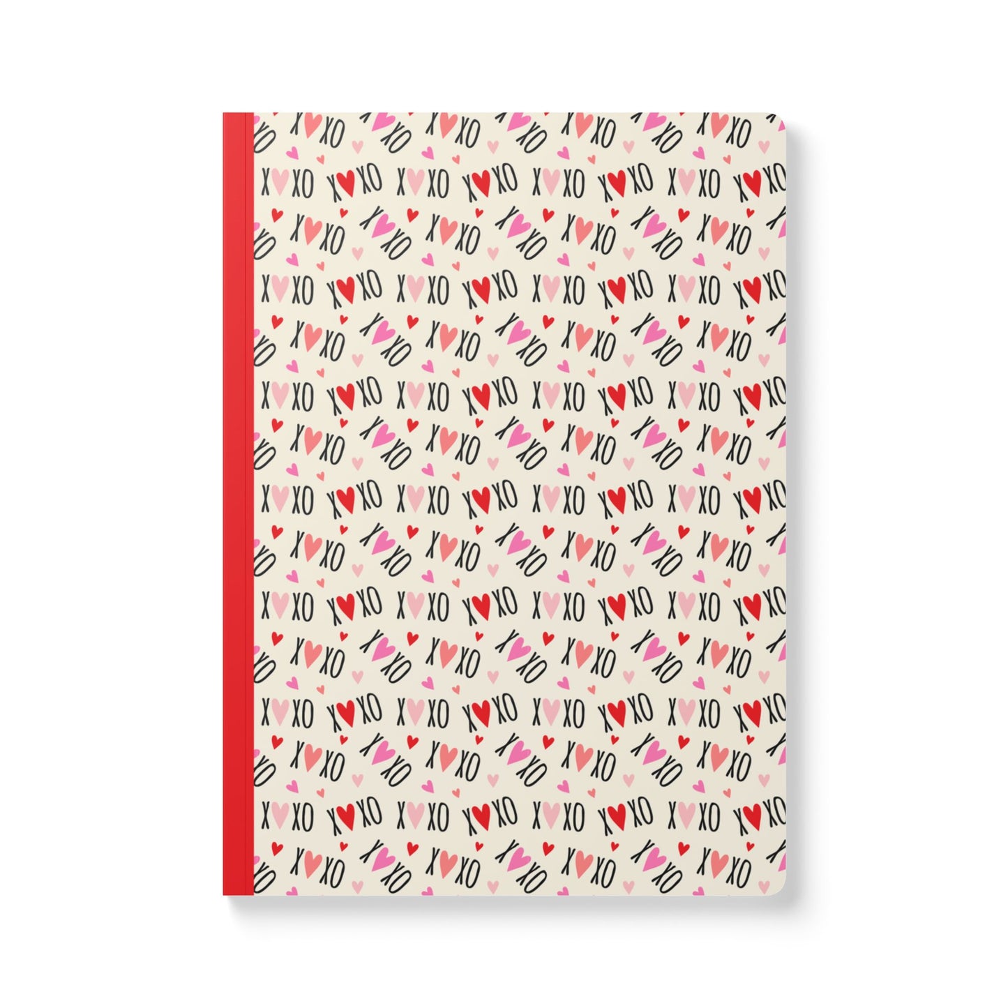 XoXo Hearts Softcover Journal with Inside Prints | Perfect for Notes and Gifts