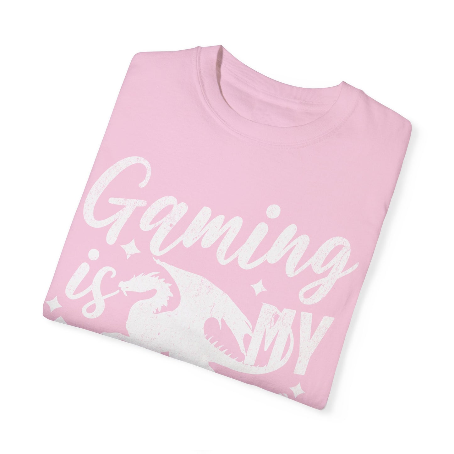 Gaming Therapy Unisex Garment-Dyed T-Shirt | Perfect for Gamers & Casual Wear