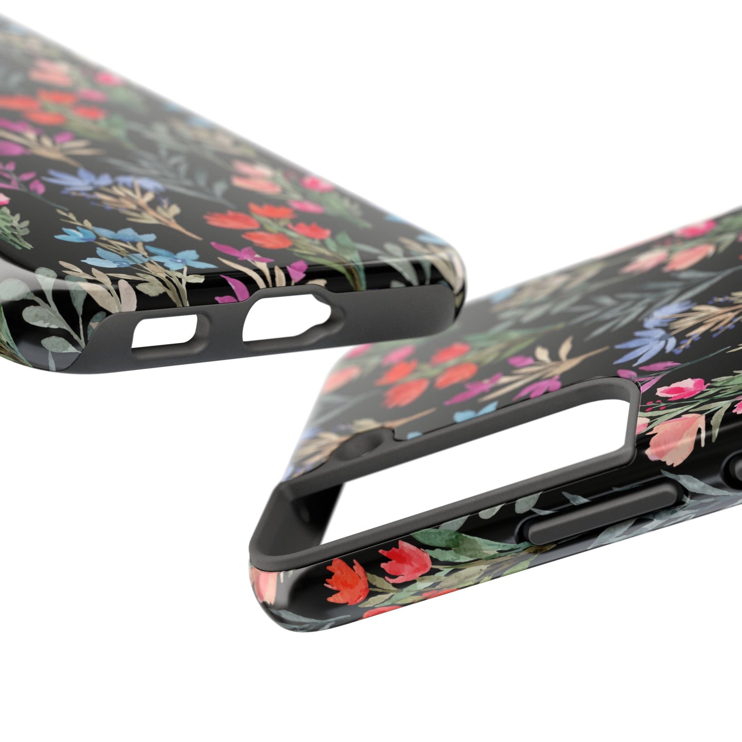 Floral Tough Phone Case - Durable Protection with Vibrant Botanical Design