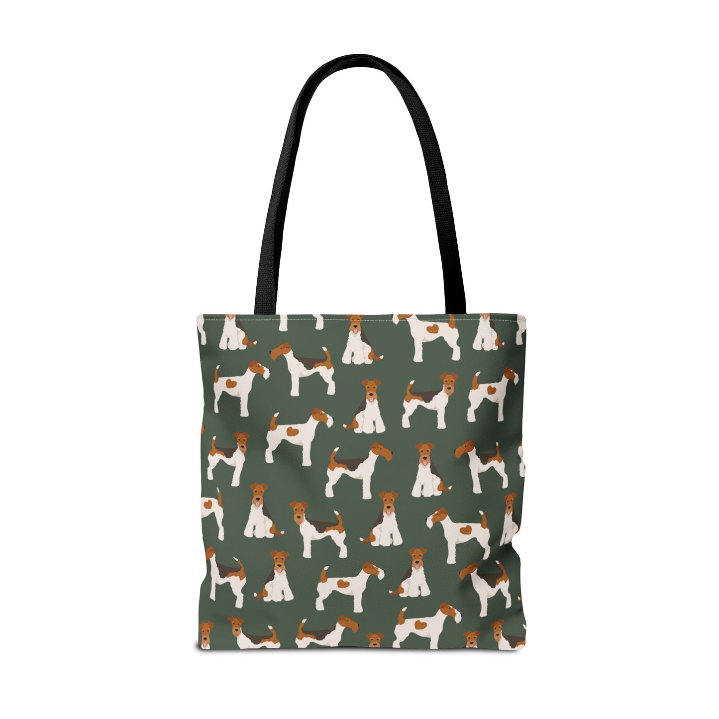 Wire Fox Terrier Dog Pattern Tote Bag - Perfect for Pet Lovers!