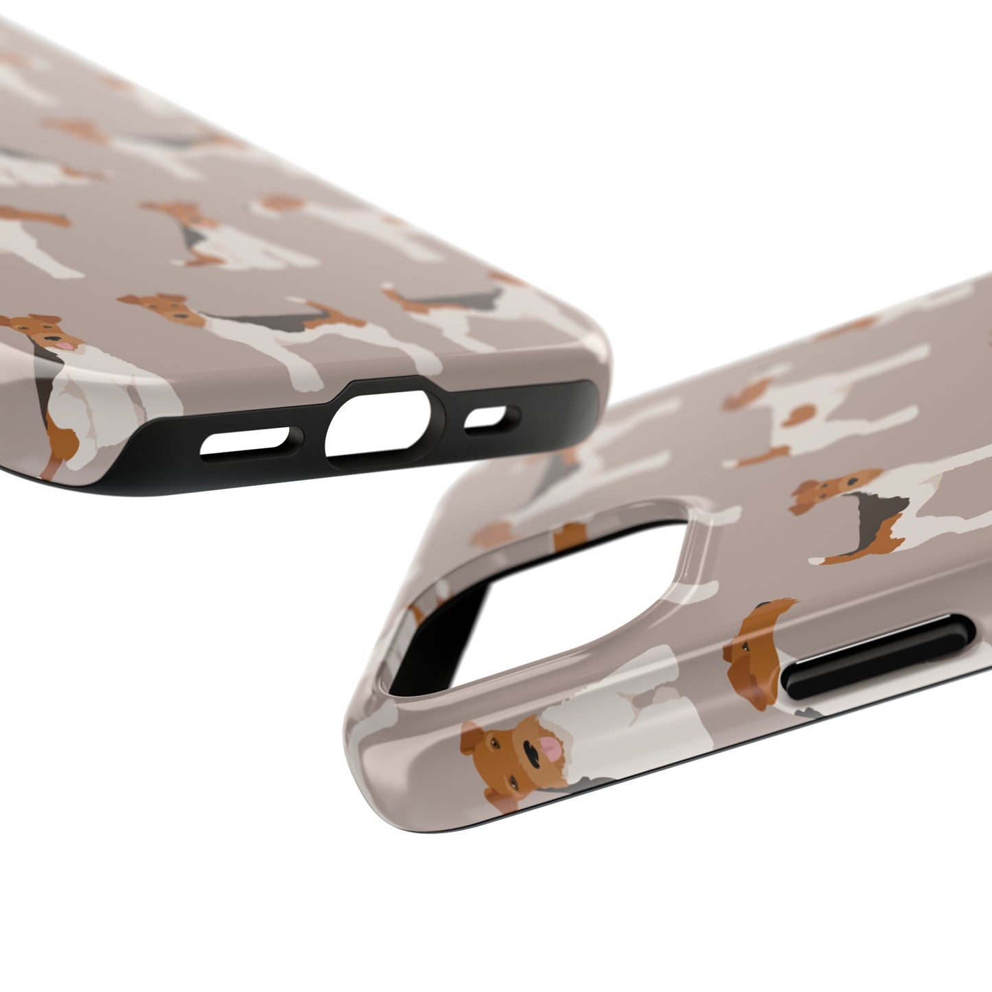Cute Wire Fox Terrier Tough Phone Case - Durable and Stylish