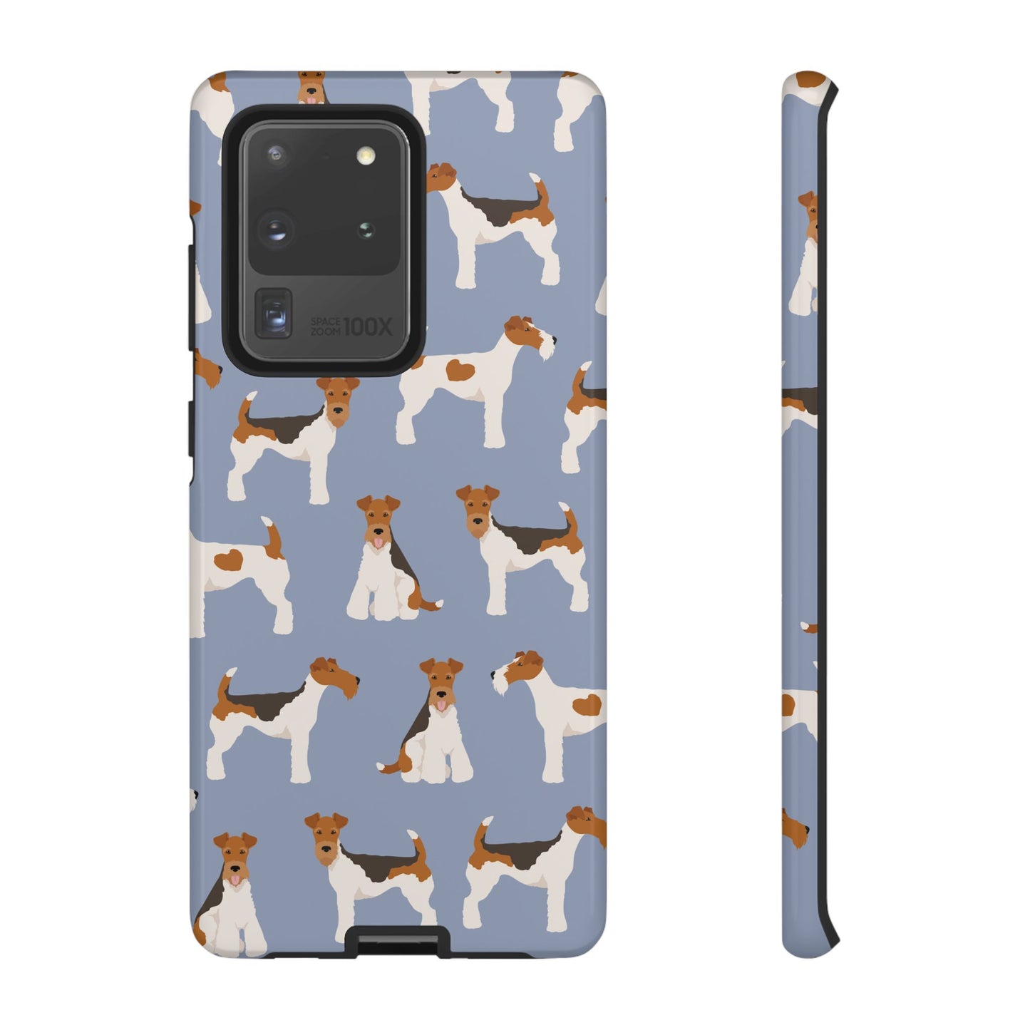 Wire Fox Terrier Lover Tough Case - Stylish Phone Case Featuring Playful Fox Terriers