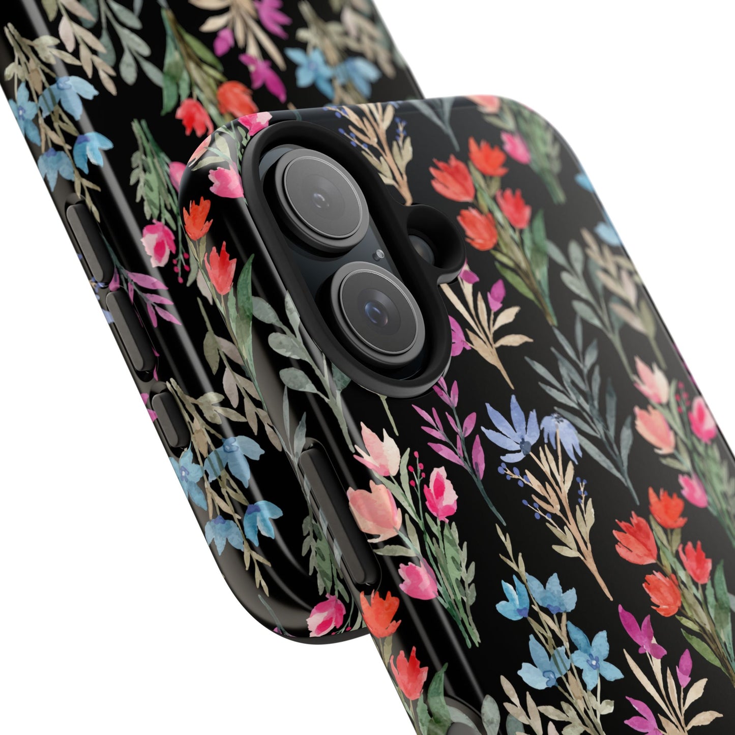 Floral Tough Phone Case - Durable Protection with Vibrant Botanical Design