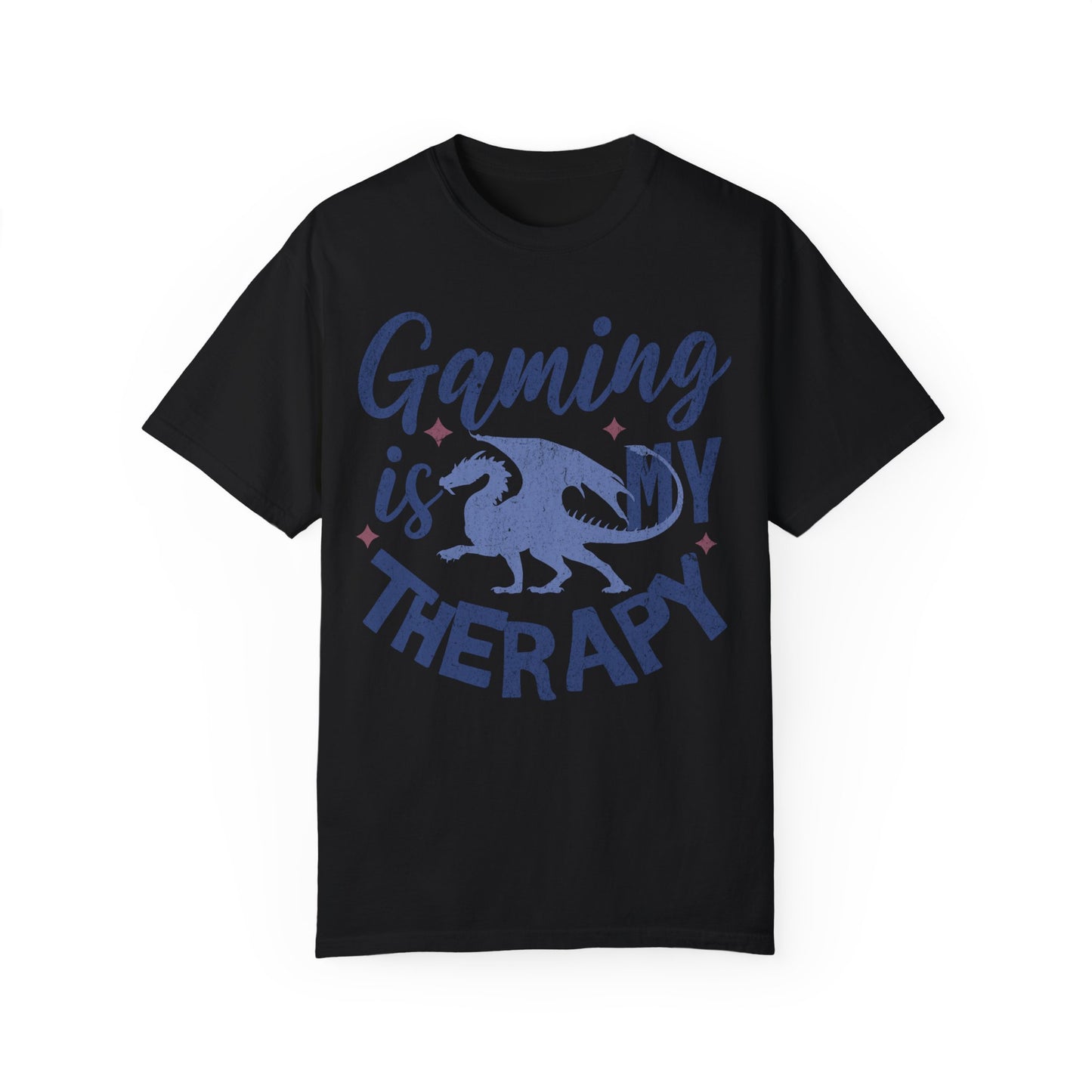 Gaming Therapy Unisex Garment-Dyed T-Shirt | Perfect for Gamers & Casual Wear