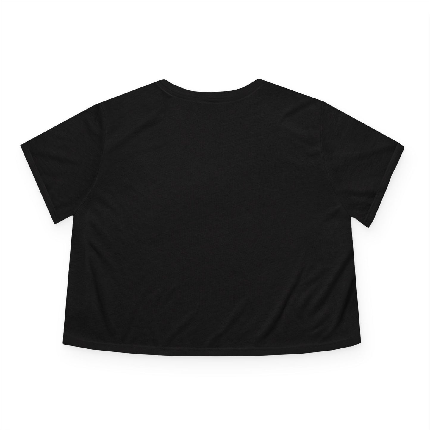 Empowering Women's Flowy Cropped Tee - 'When Injustice Becomes Law'