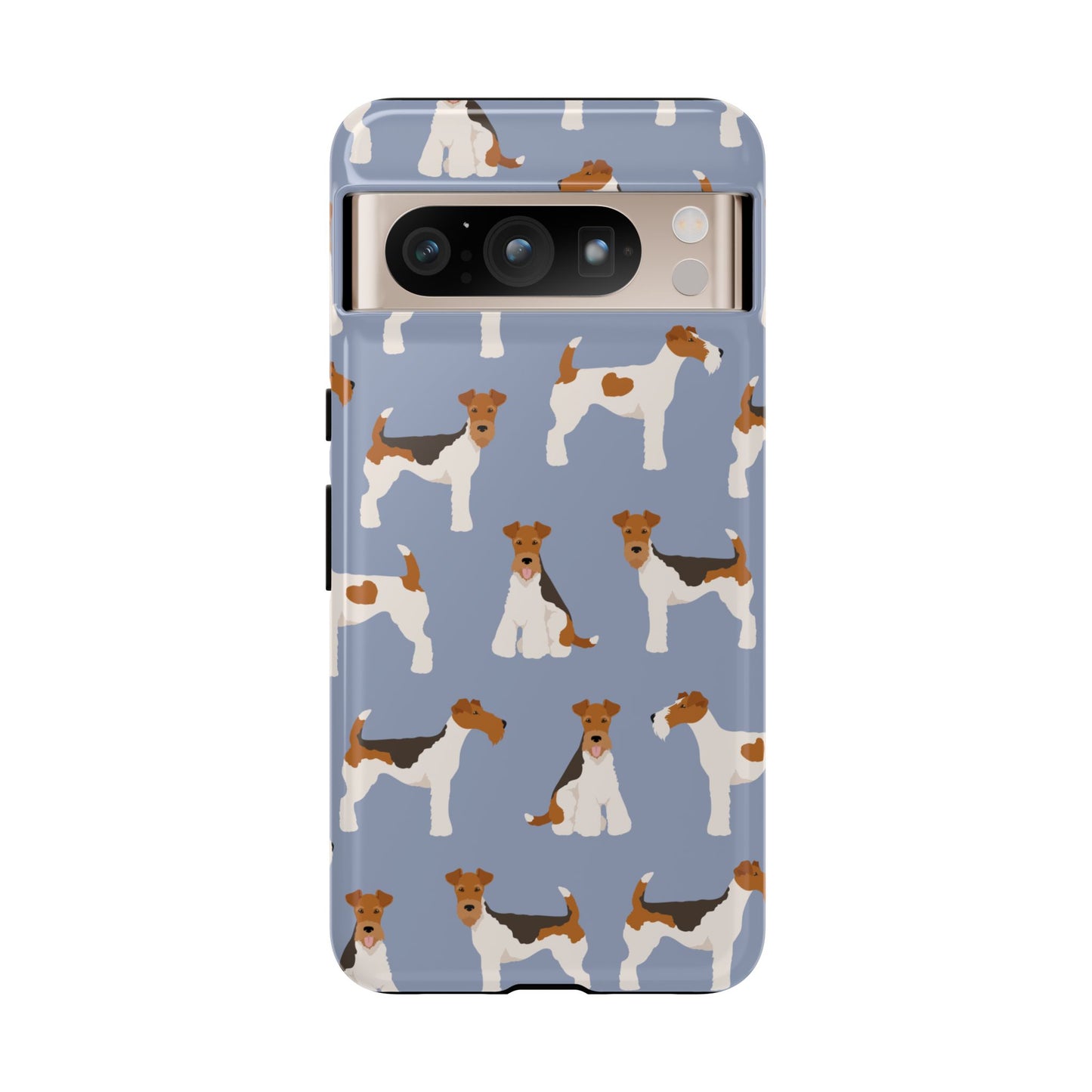 Wire Fox Terrier Lover Tough Case - Stylish Phone Case Featuring Playful Fox Terriers