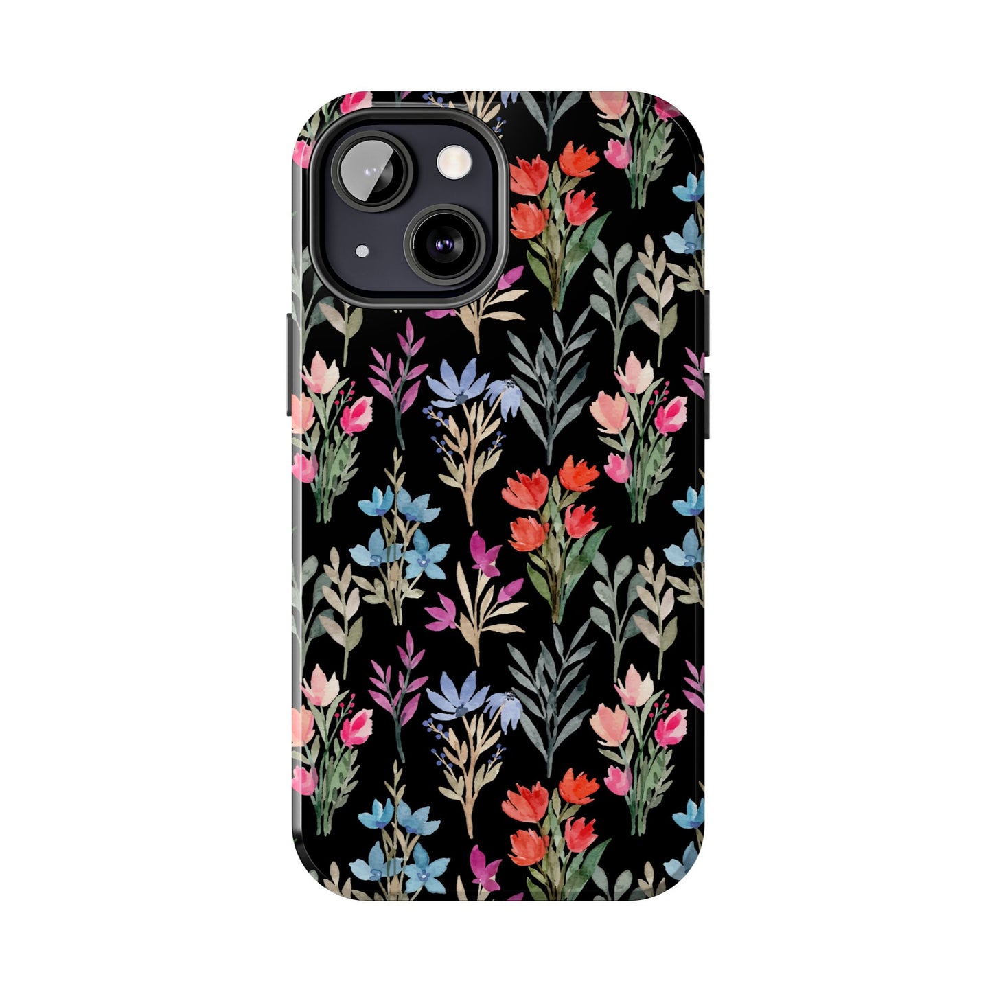 Floral Tough Phone Case - Durable Protection with Vibrant Botanical Design