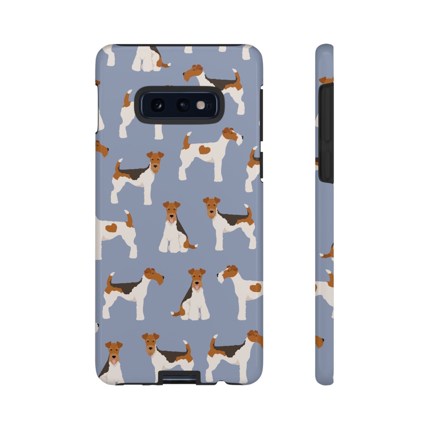 Wire Fox Terrier Lover Tough Case - Stylish Phone Case Featuring Playful Fox Terriers