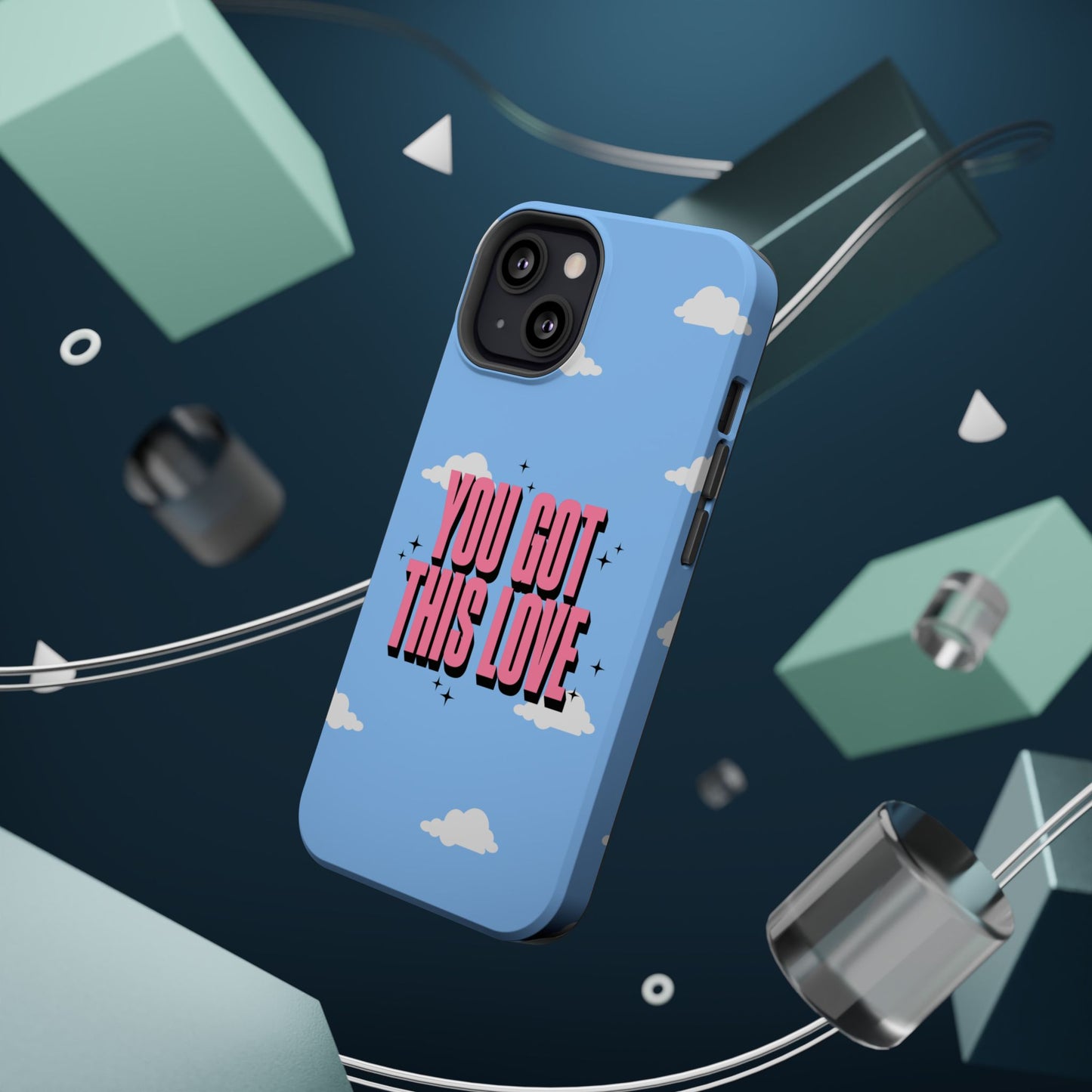 Positive Vibe Magnetic Tough Cases - 'You Got This Love' Design