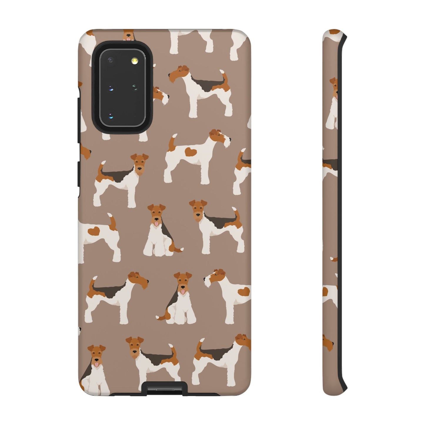 Wire Fox Terrier Lover Tough Case - Stylish Phone Case Featuring Playful Fox Terriers