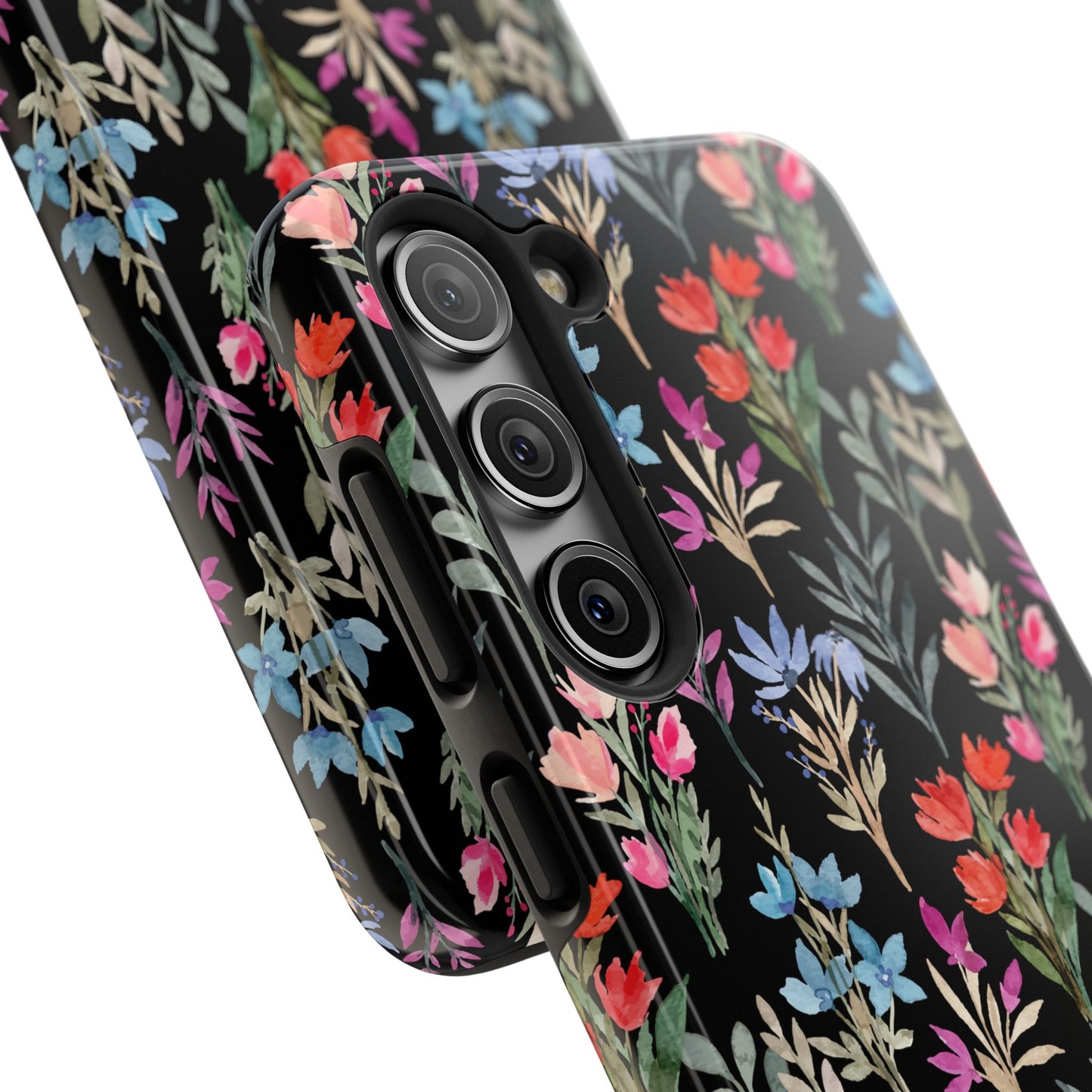 Floral Tough Phone Case - Durable Protection with Vibrant Botanical Design