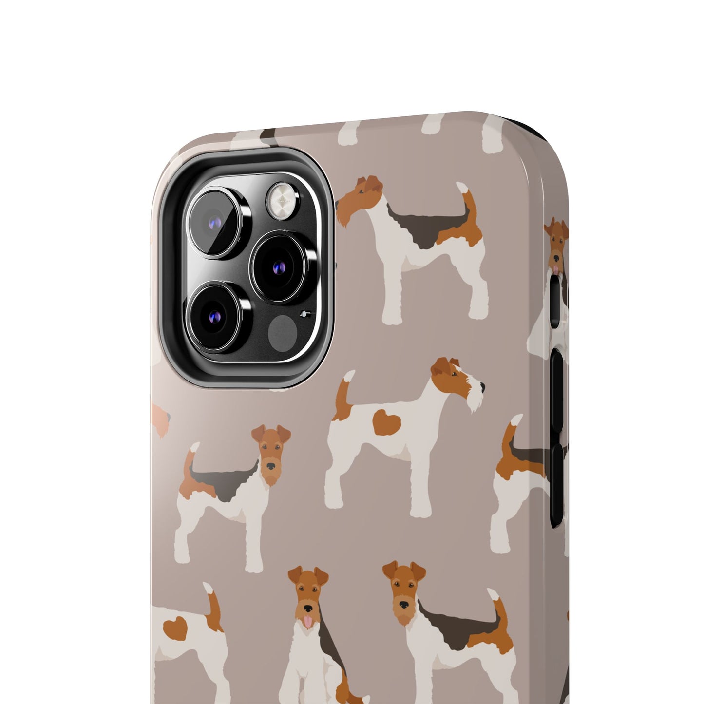 Cute Wire Fox Terrier Tough Phone Case - Durable and Stylish