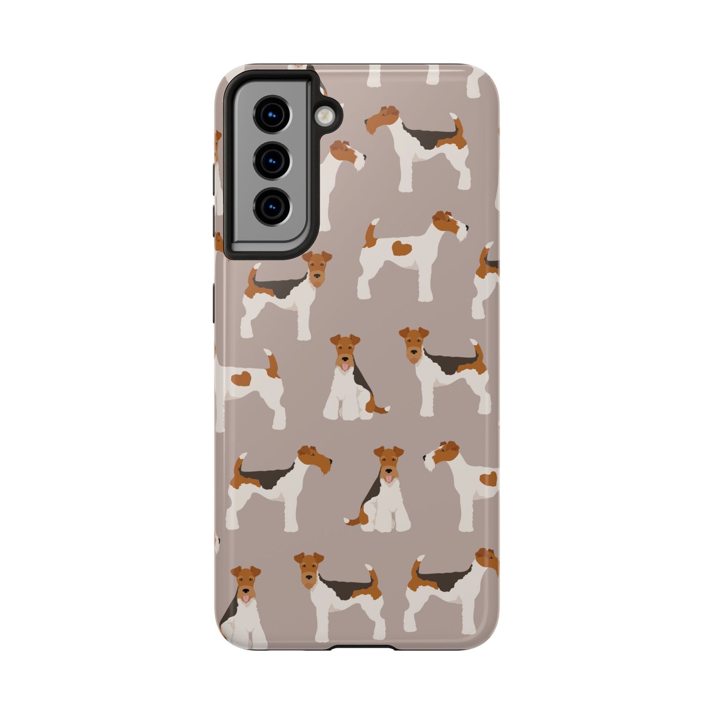 Cute Wire Fox Terrier Tough Phone Case - Durable and Stylish
