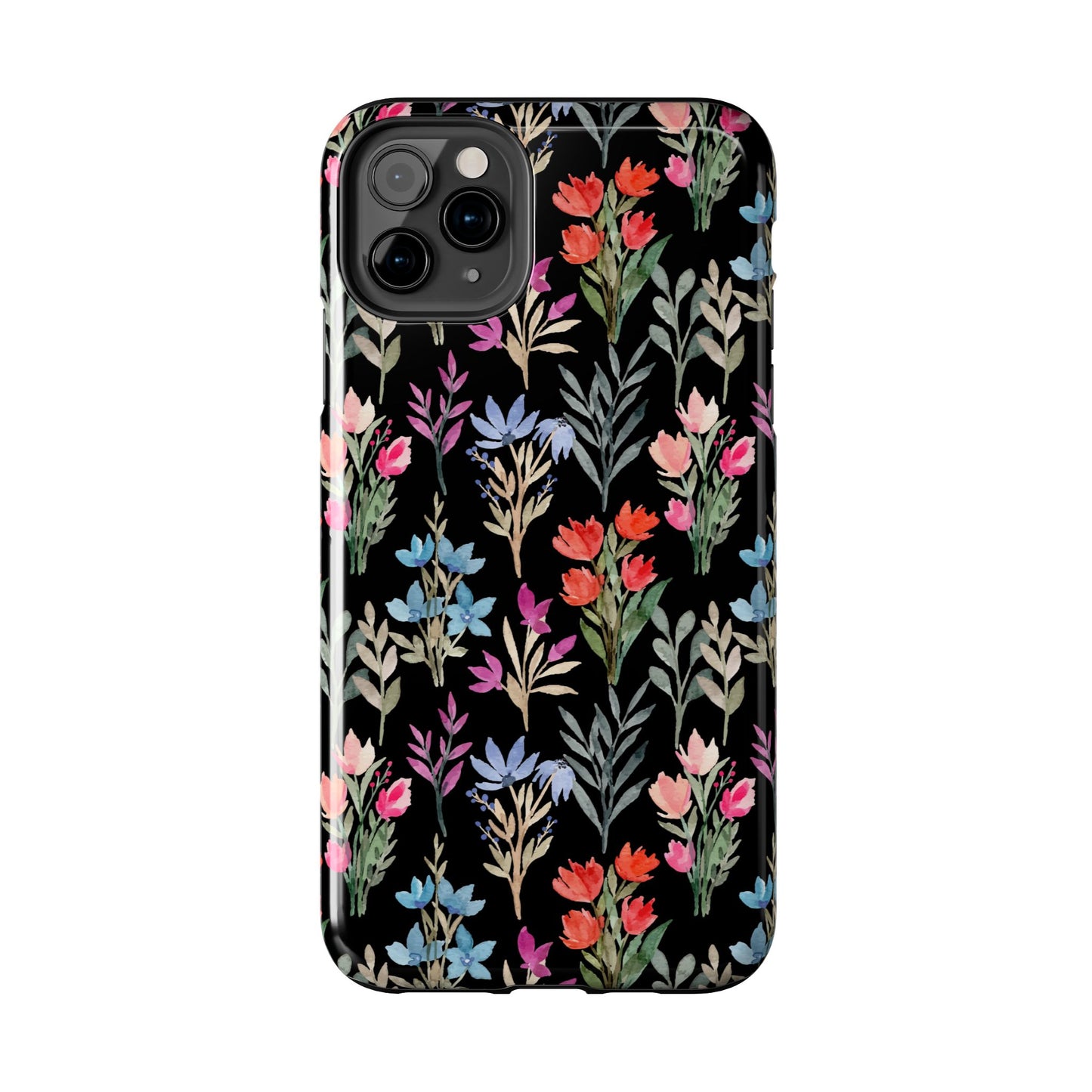 Floral Tough Phone Case - Durable Protection with Vibrant Botanical Design