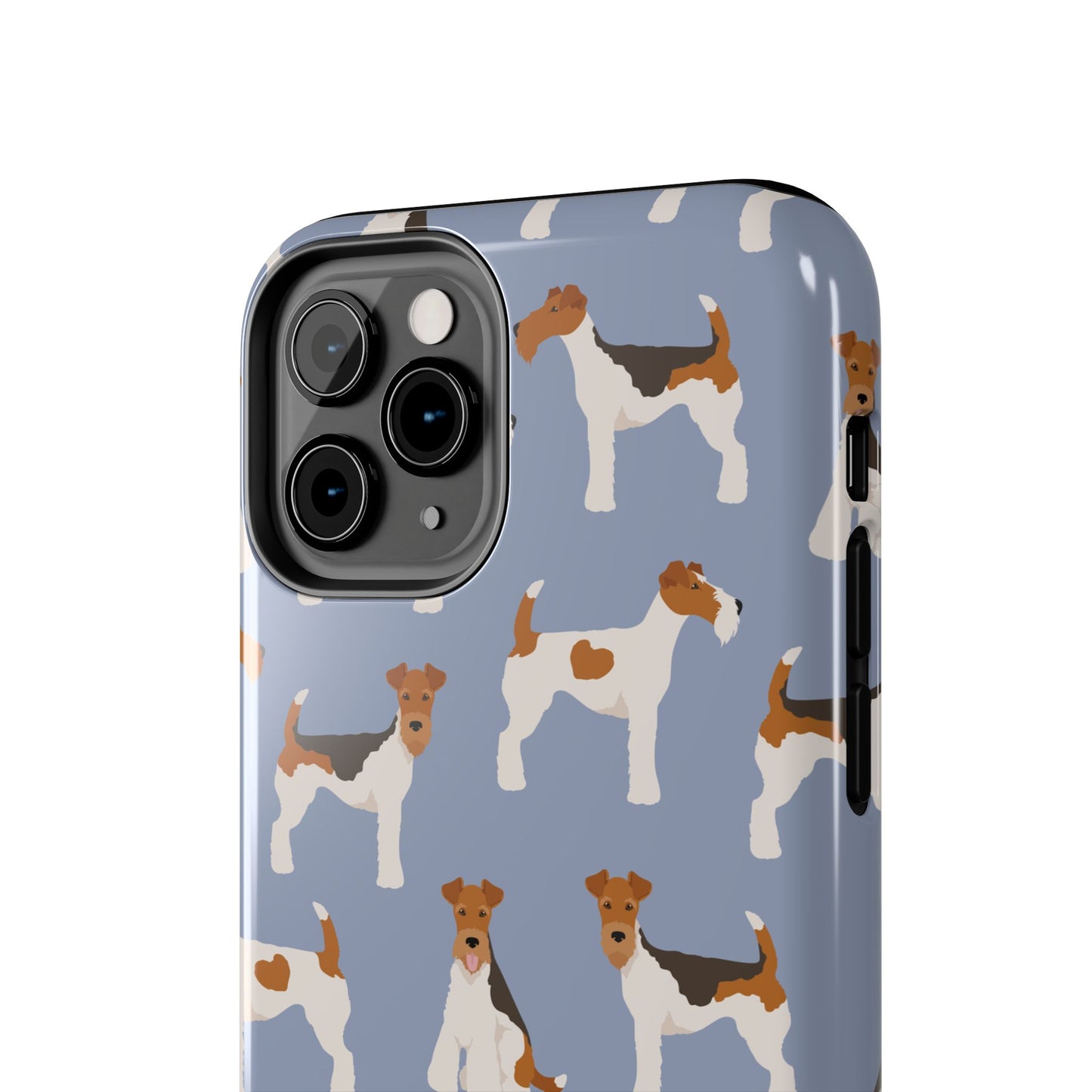 Playful Wire Fox Terrier Phone Case - Durable & Stylish Dog Lover Accessory