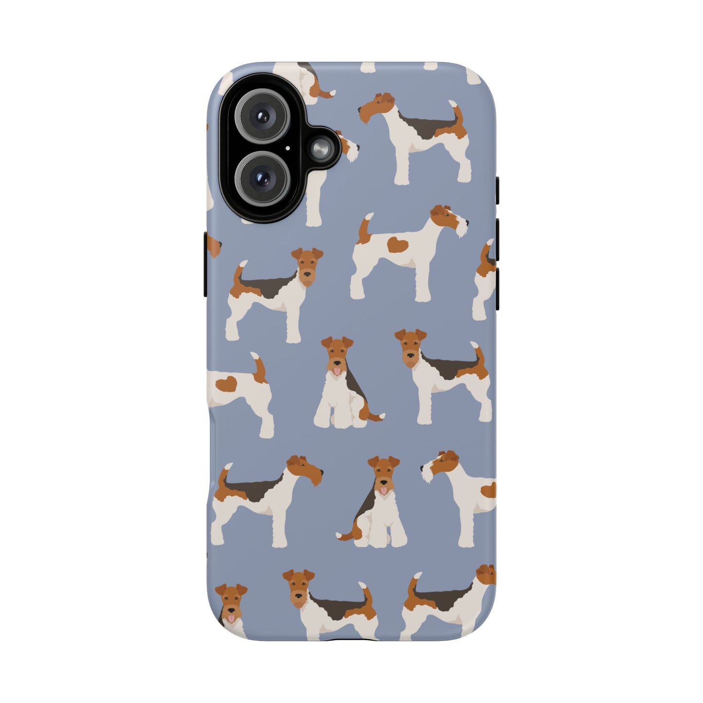 Wire Fox Terrier Lover Tough Case - Stylish Phone Case Featuring Playful Fox Terriers