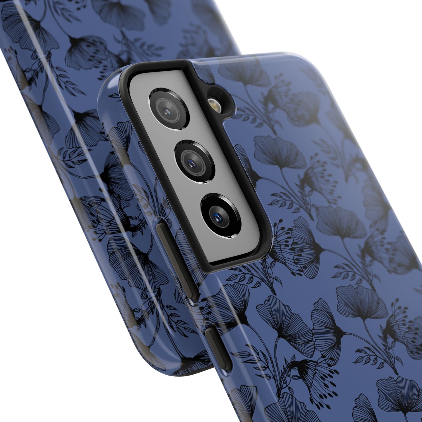 Ornate Floral Tough Phone Case - Durable Protection with Elegant Design