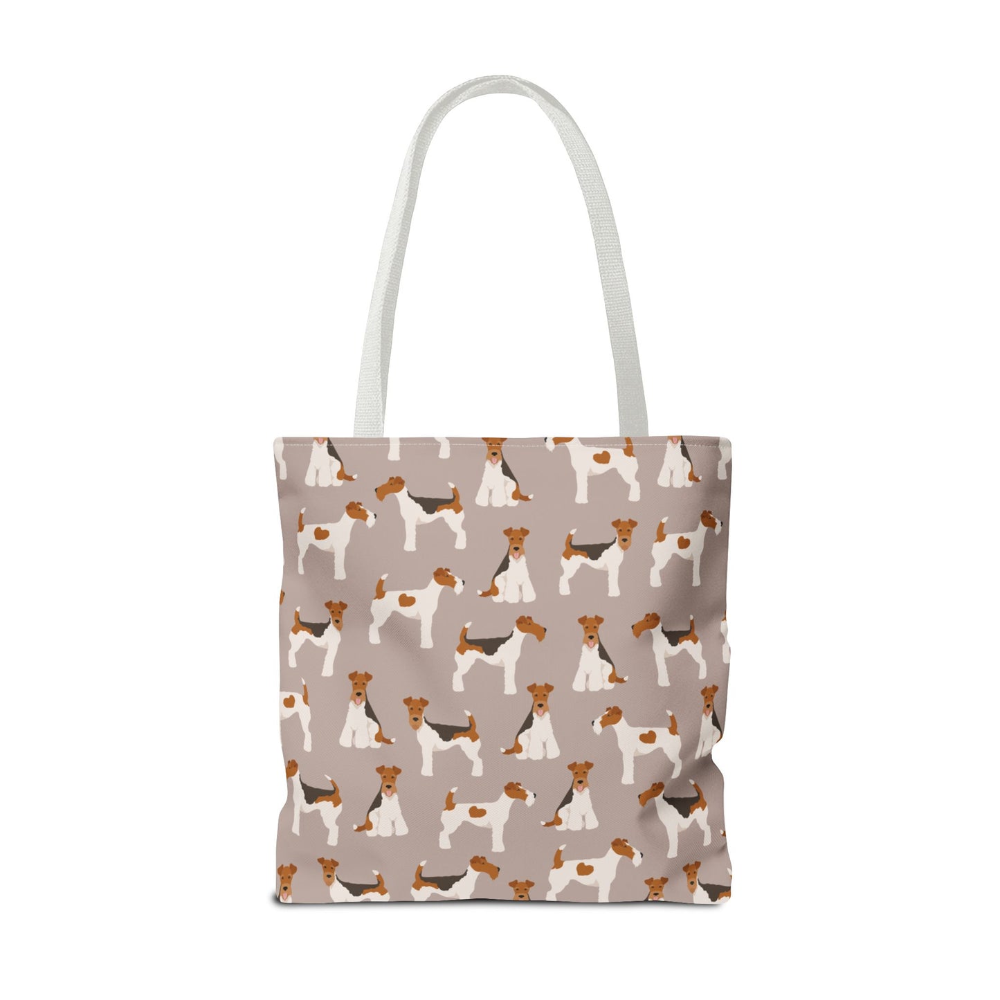 Wire Fox Terrier Dog Pattern Tote Bag - Perfect for Pet Lovers!