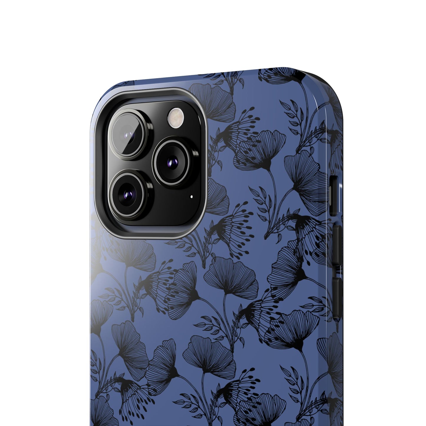 Ornate Floral Tough Phone Case - Durable Protection with Elegant Design