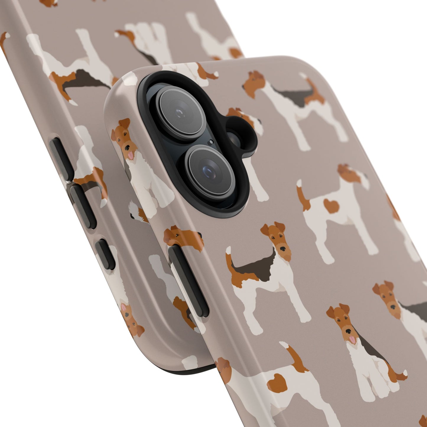 Cute Wire Fox Terrier Tough Phone Case - Durable and Stylish