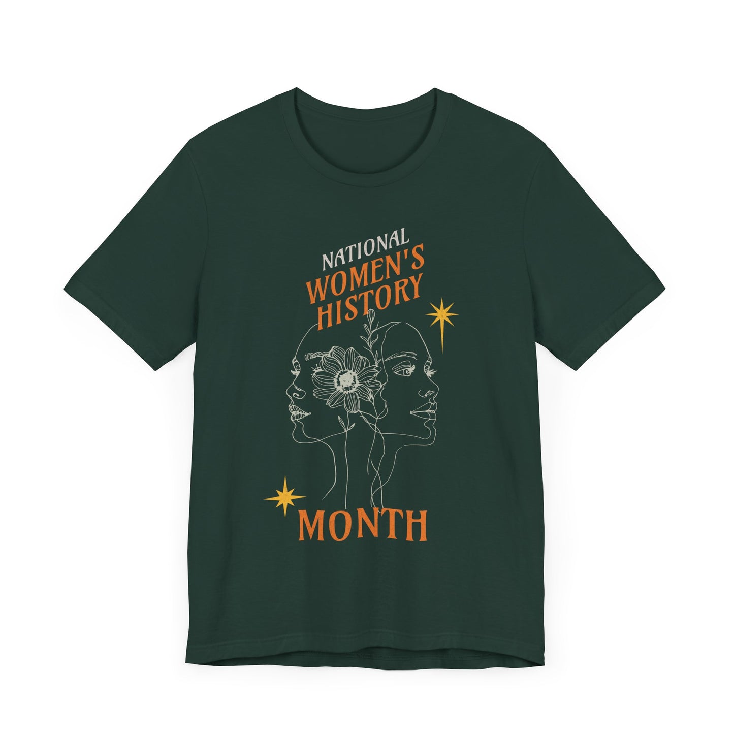 Unisex Jersey Tee - National Women's History Month Design