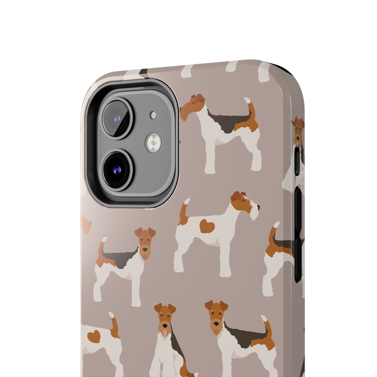 Cute Wire Fox Terrier Tough Phone Case - Durable and Stylish