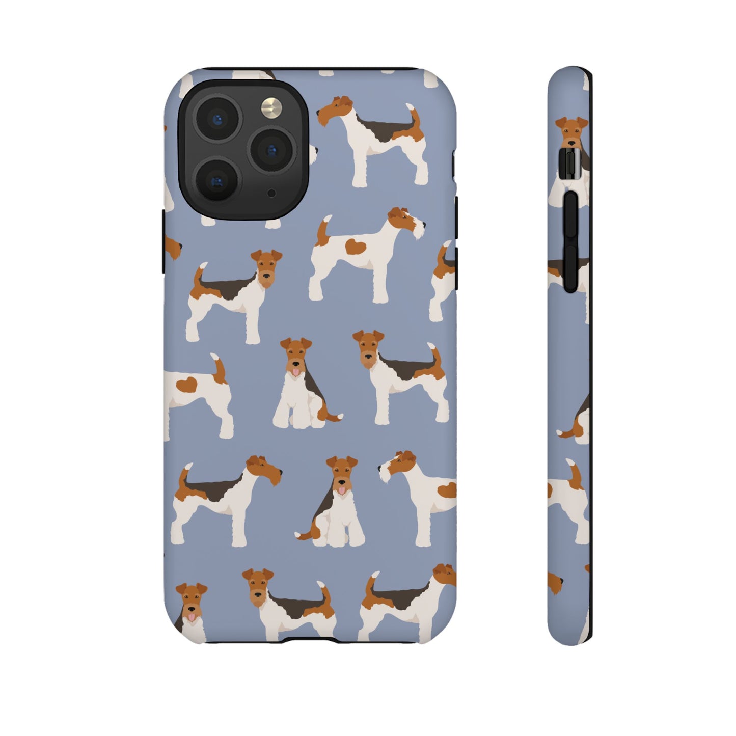 Wire Fox Terrier Lover Tough Case - Stylish Phone Case Featuring Playful Fox Terriers