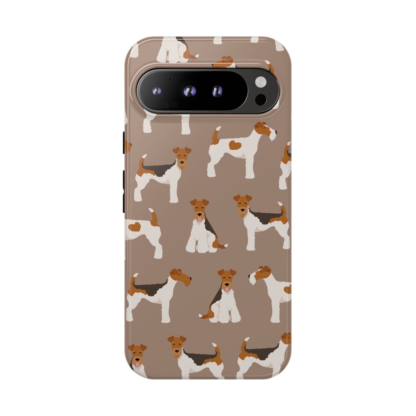 Wire Fox Terrier Lover Tough Case - Stylish Phone Case Featuring Playful Fox Terriers