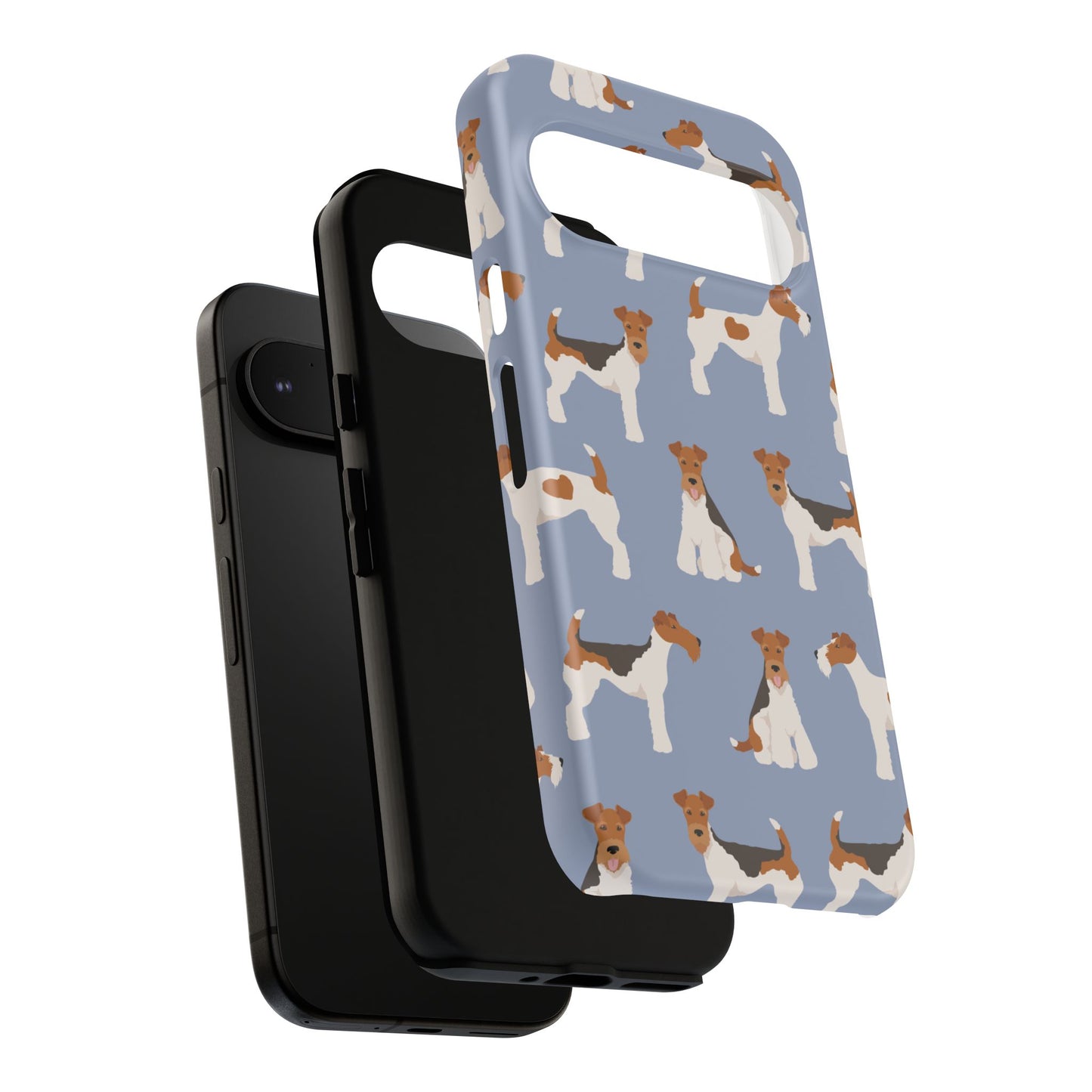 Wire Fox Terrier Lover Tough Case - Stylish Phone Case Featuring Playful Fox Terriers
