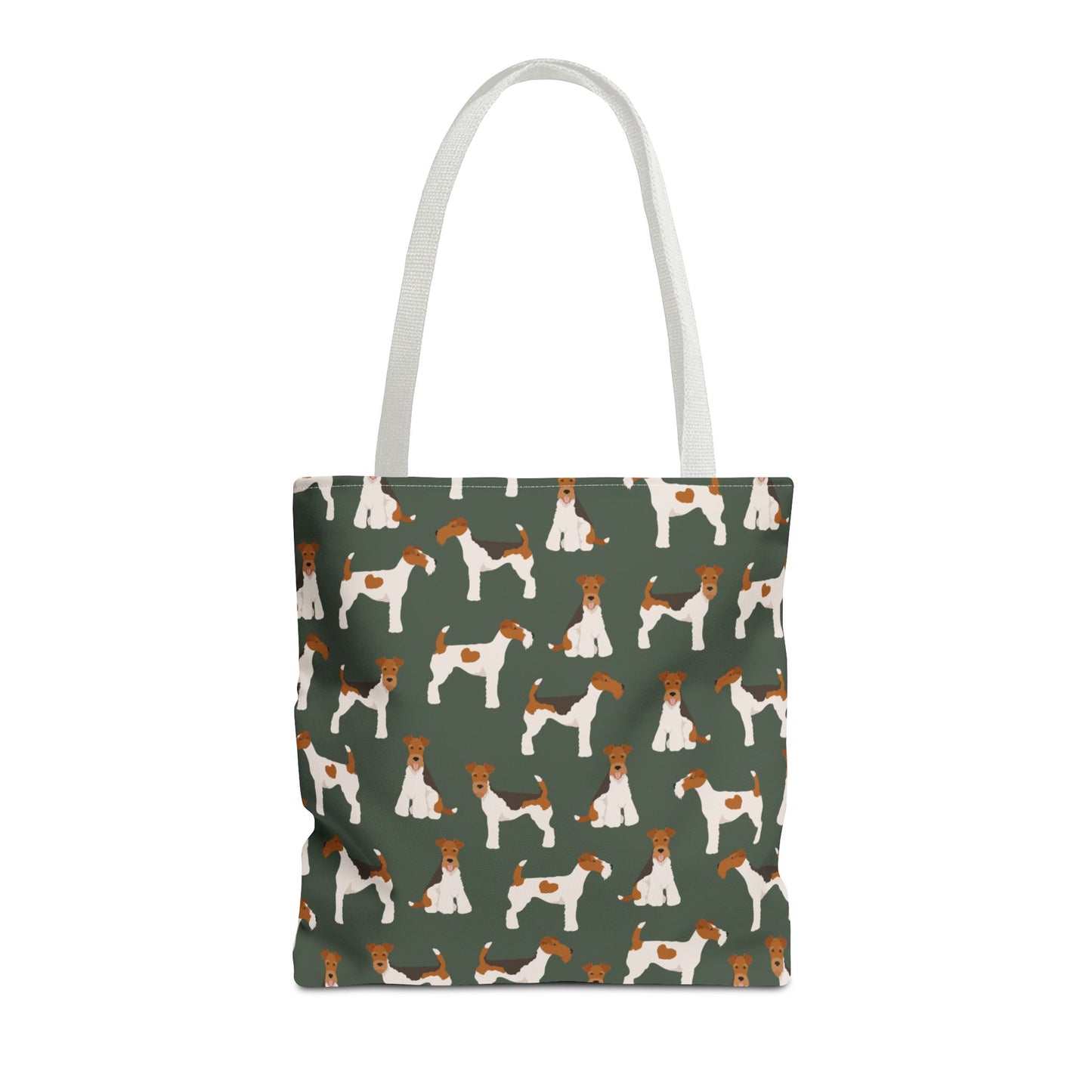 Wire Fox Terrier Dog Pattern Tote Bag - Perfect for Pet Lovers!