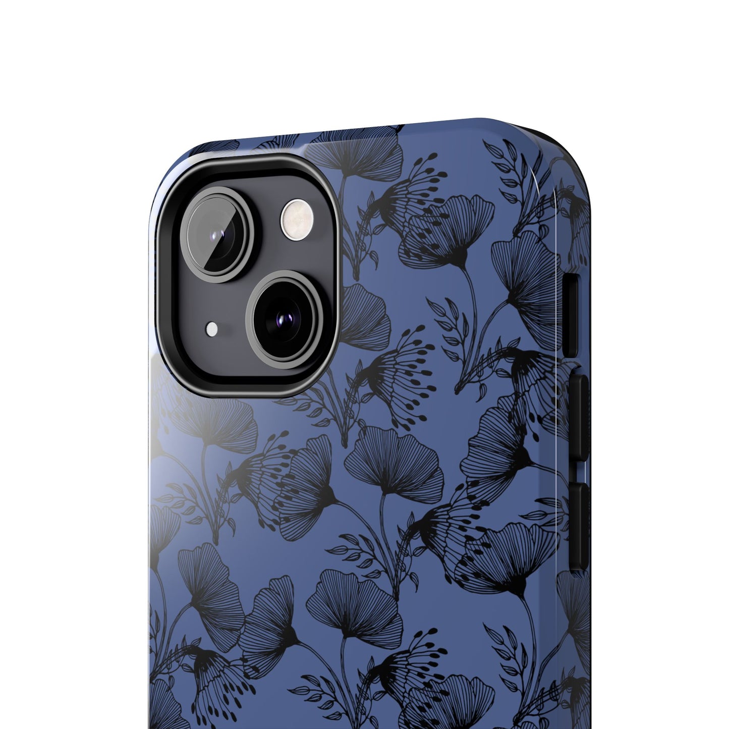 Ornate Floral Tough Phone Case - Durable Protection with Elegant Design