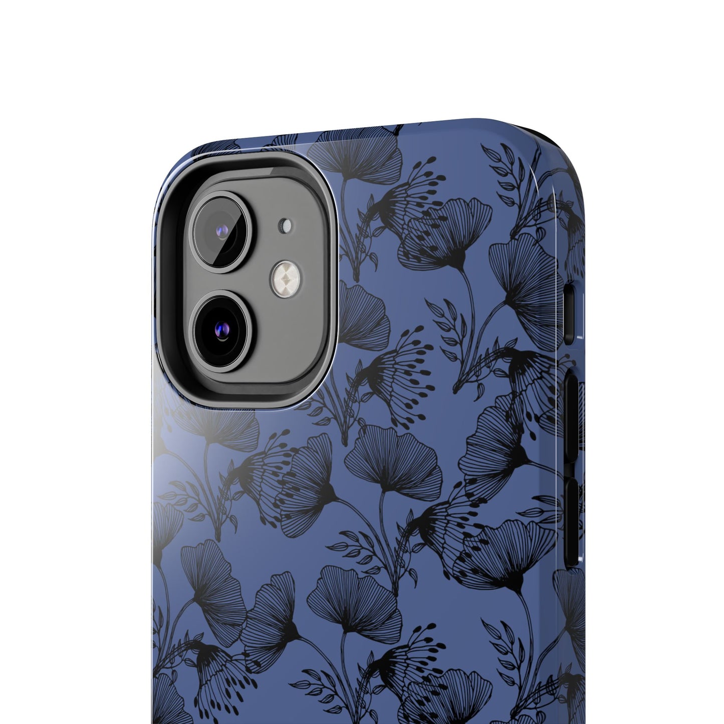 Ornate Floral Tough Phone Case - Durable Protection with Elegant Design