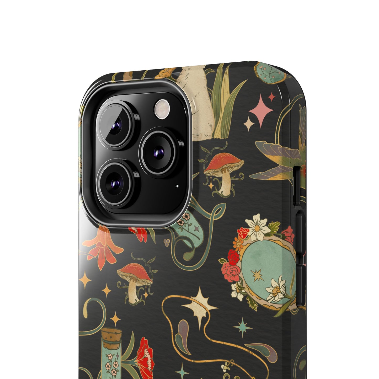 Whimsical Floral Rabbit Phone Case | Tough Protective Cover for Nature Lovers