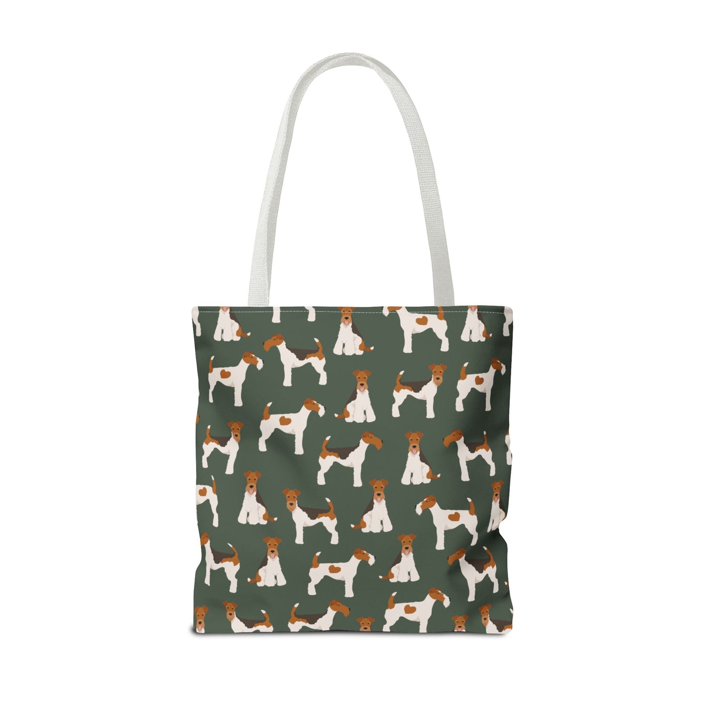 Wire Fox Terrier Dog Pattern Tote Bag - Perfect for Pet Lovers!