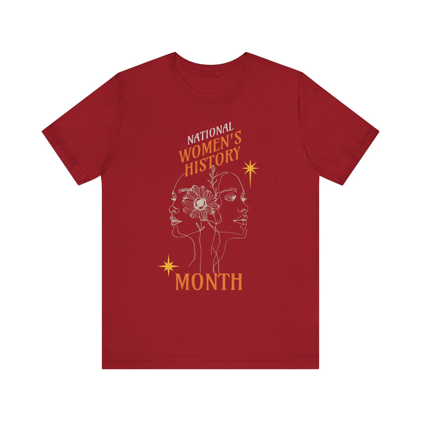 Unisex Jersey Tee - National Women's History Month Design