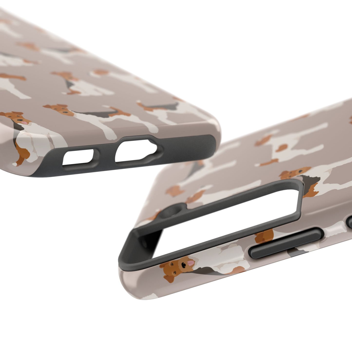 Cute Wire Fox Terrier Tough Phone Case - Durable and Stylish