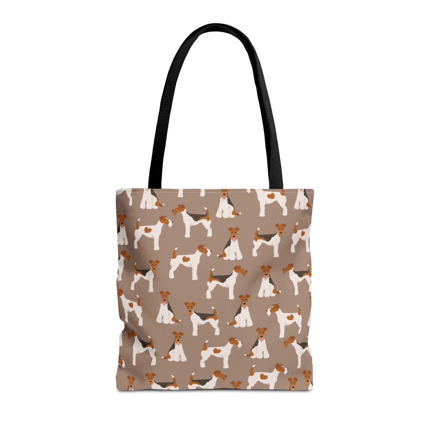 Wire Fox Terrier Dog Pattern Tote Bag - Perfect for Pet Lovers!