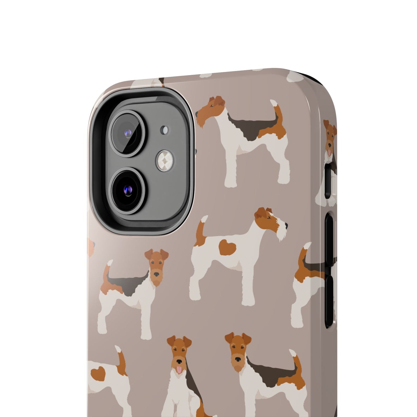 Cute Wire Fox Terrier Tough Phone Case - Durable and Stylish
