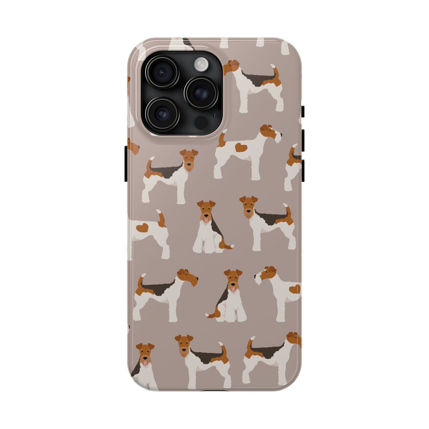 Cute Wire Fox Terrier Tough Phone Case - Durable and Stylish