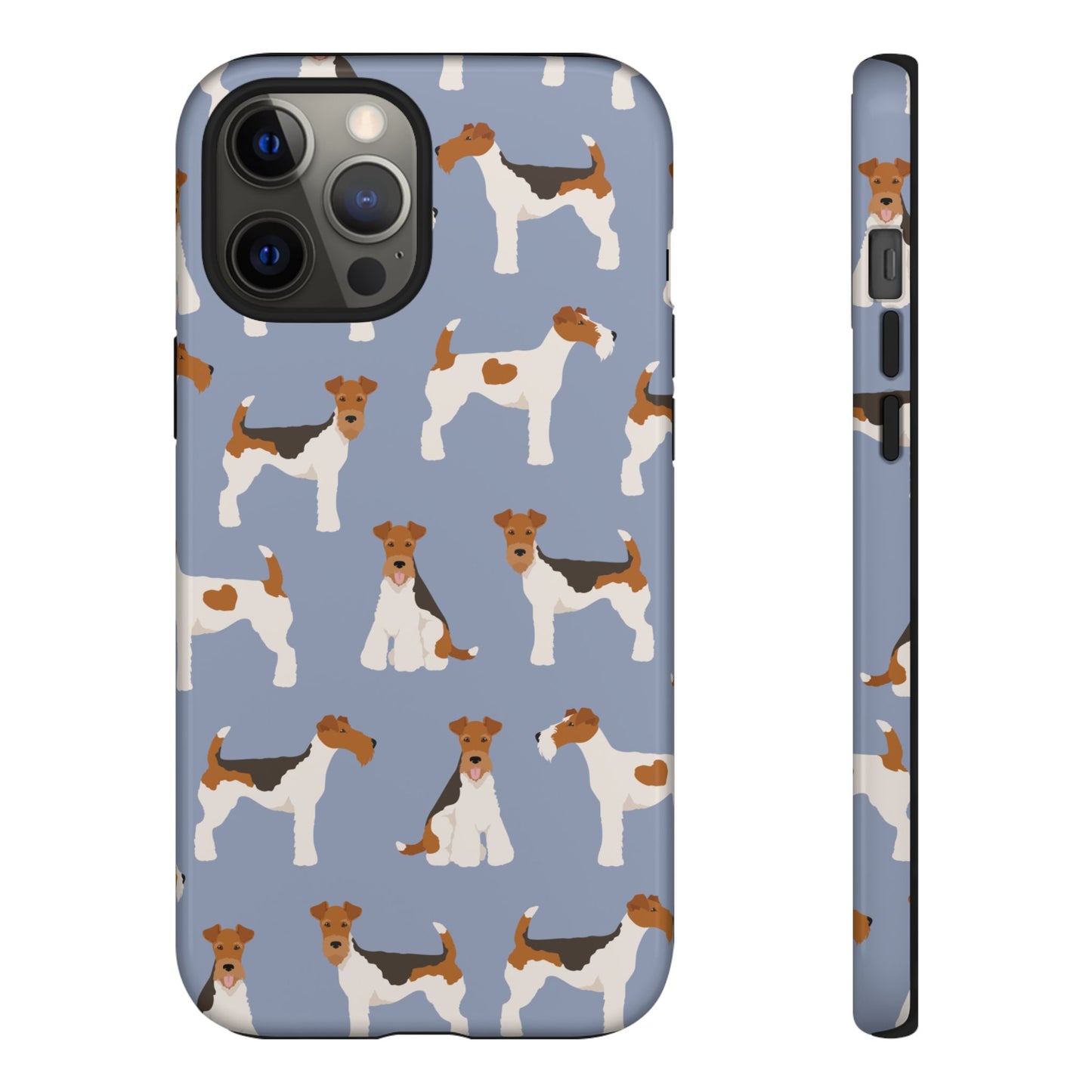 Wire Fox Terrier Lover Tough Case - Stylish Phone Case Featuring Playful Fox Terriers