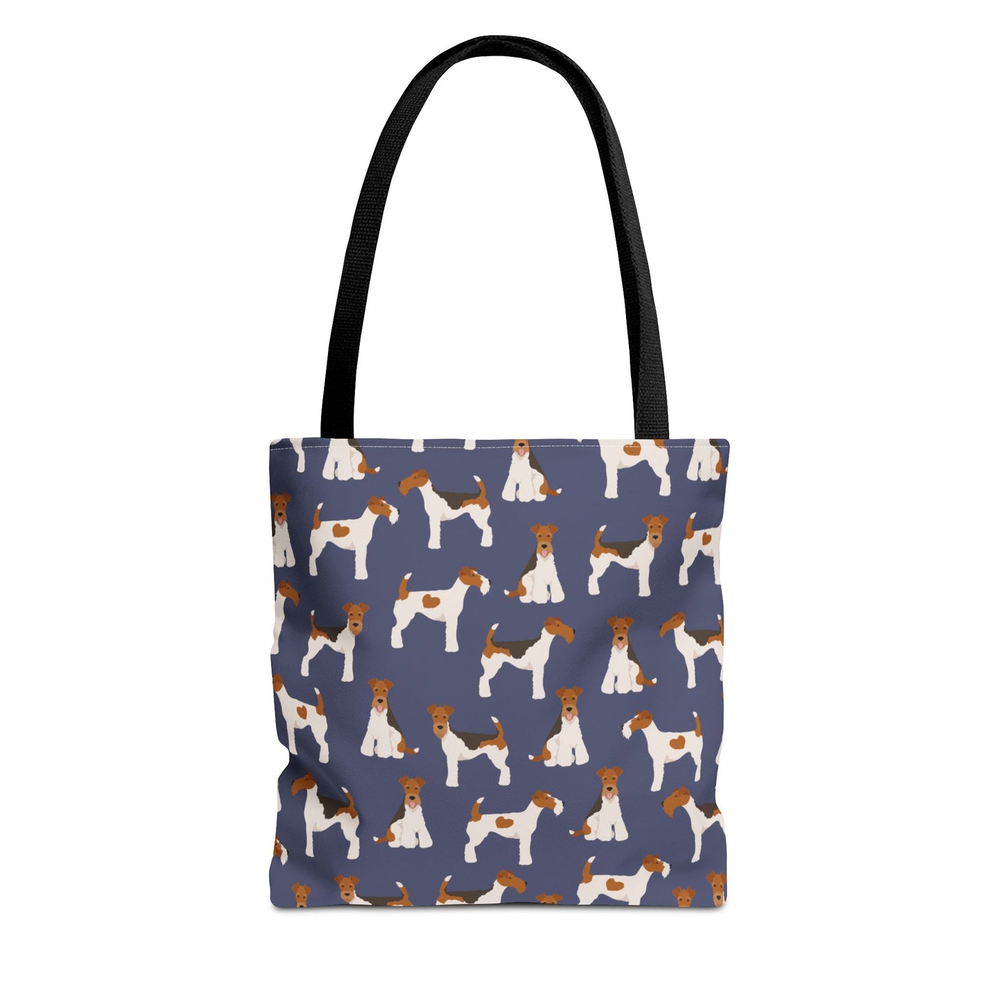 Wire Fox Terrier Dog Pattern Tote Bag - Perfect for Pet Lovers!