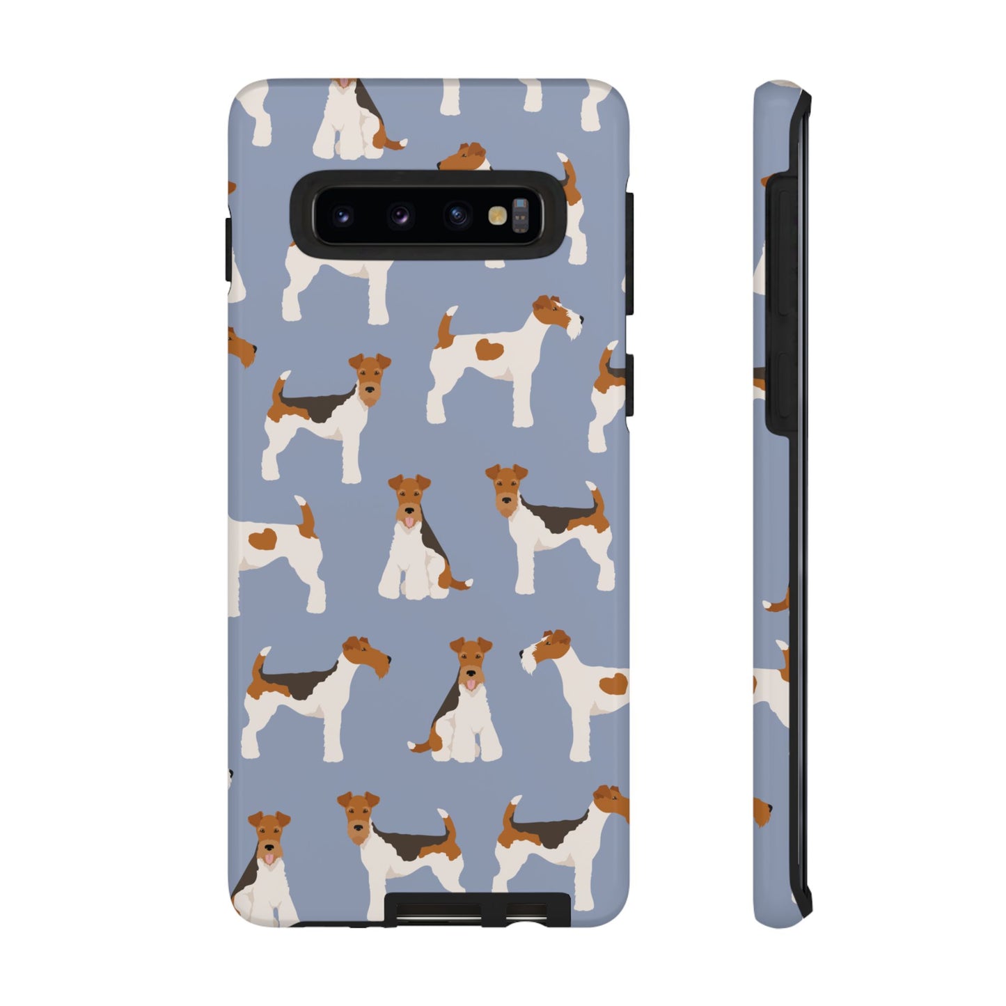 Wire Fox Terrier Lover Tough Case - Stylish Phone Case Featuring Playful Fox Terriers