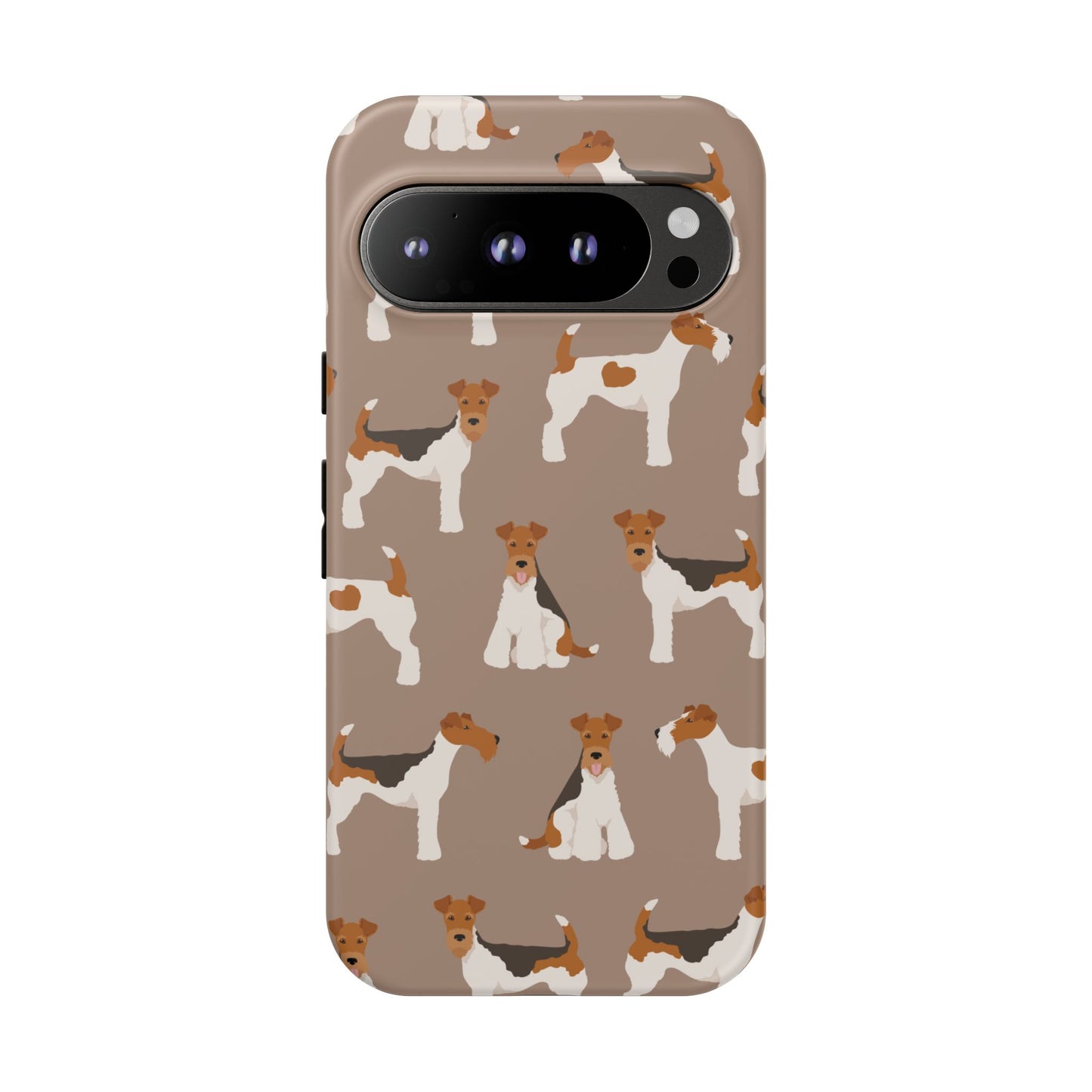 Wire Fox Terrier Lover Tough Case - Stylish Phone Case Featuring Playful Fox Terriers