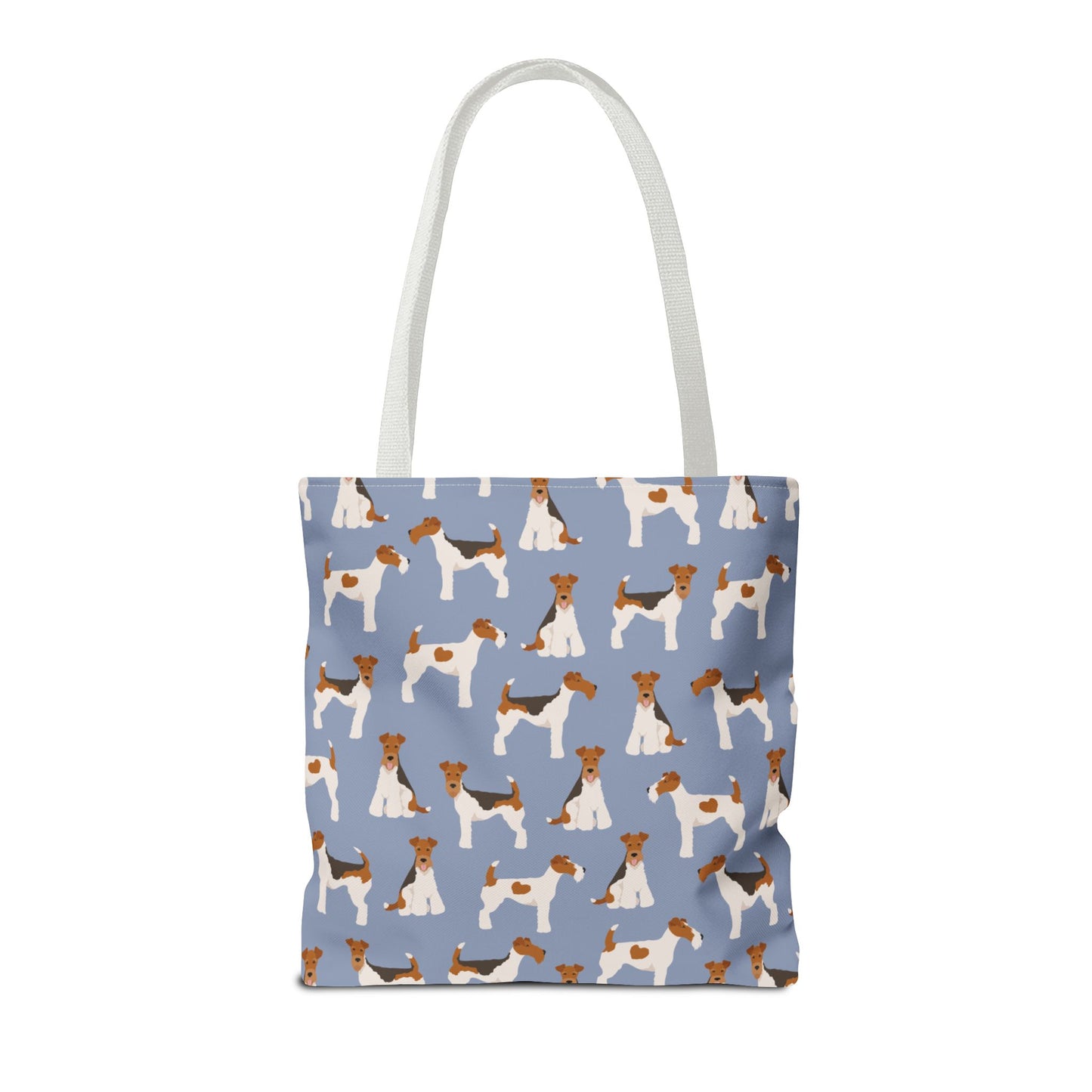 Wire Fox Terrier Dog Pattern Tote Bag - Perfect for Pet Lovers!