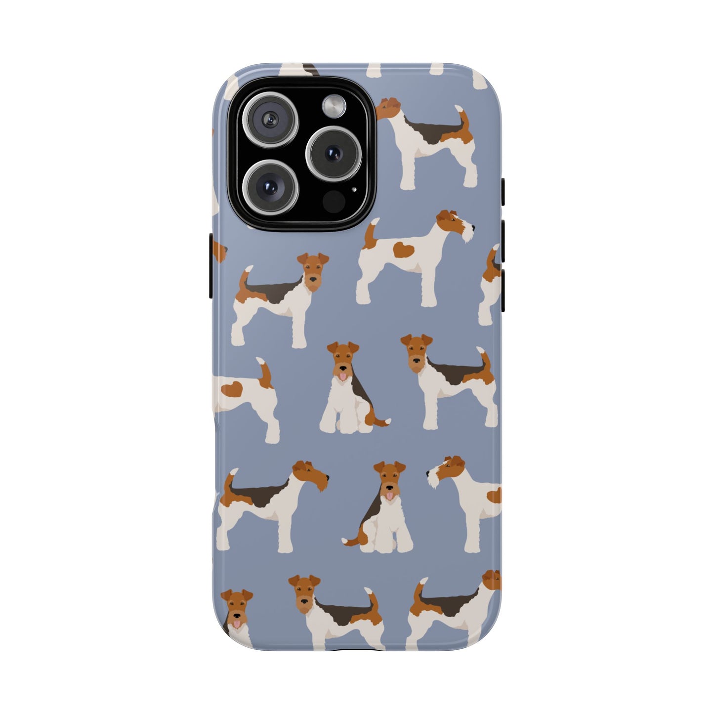 Wire Fox Terrier Lover Tough Case - Stylish Phone Case Featuring Playful Fox Terriers