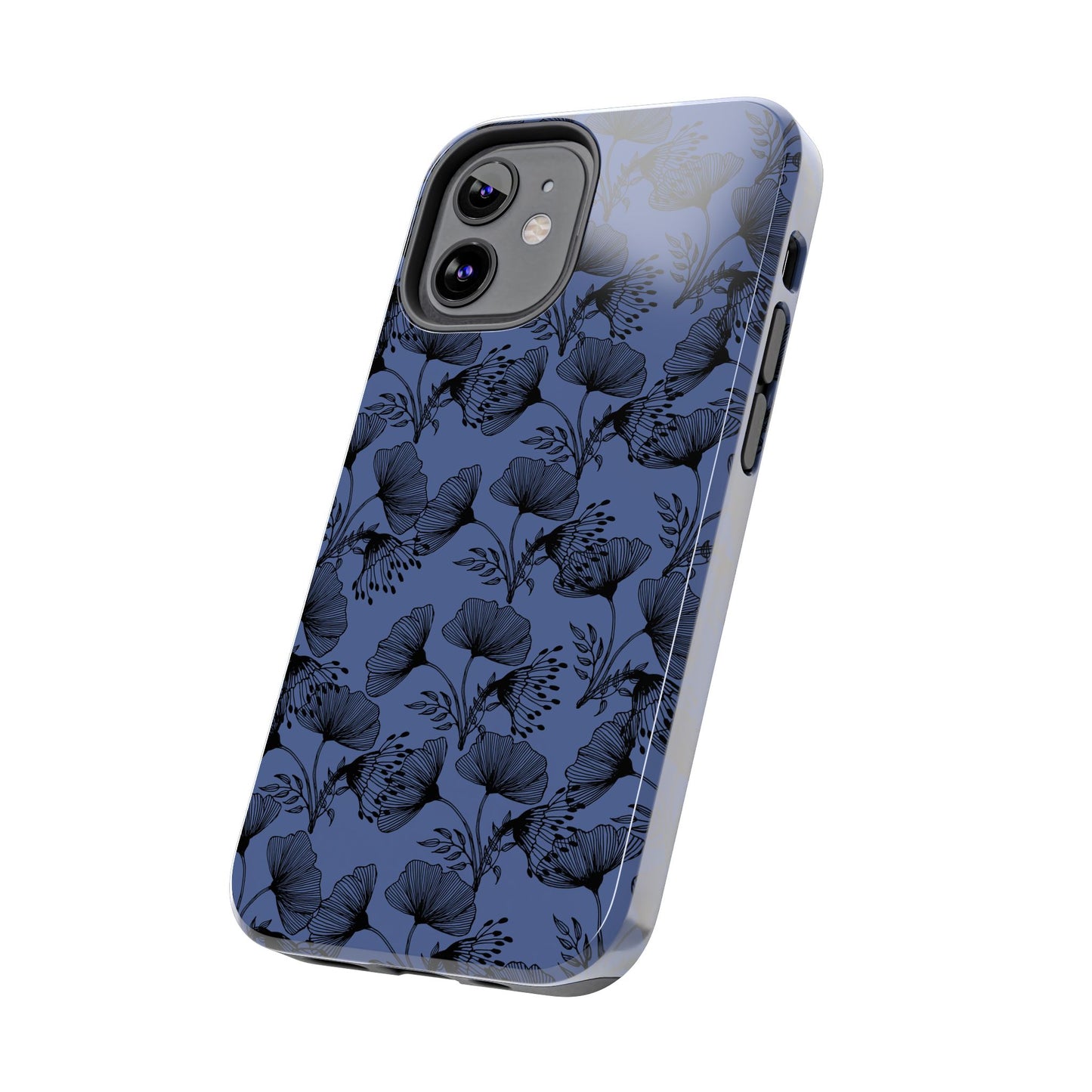 Ornate Floral Tough Phone Case - Durable Protection with Elegant Design