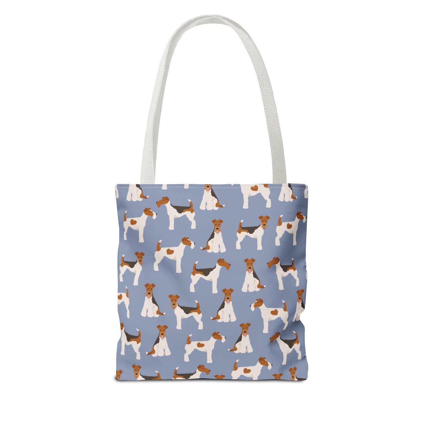 Wire Fox Terrier Dog Pattern Tote Bag - Perfect for Pet Lovers!