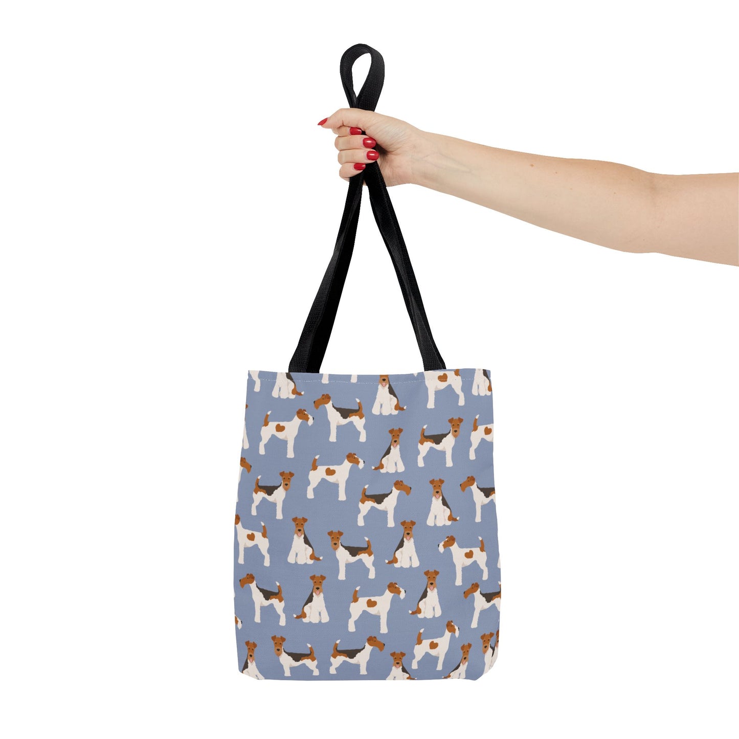 Wire Fox Terrier Dog Pattern Tote Bag - Perfect for Pet Lovers!
