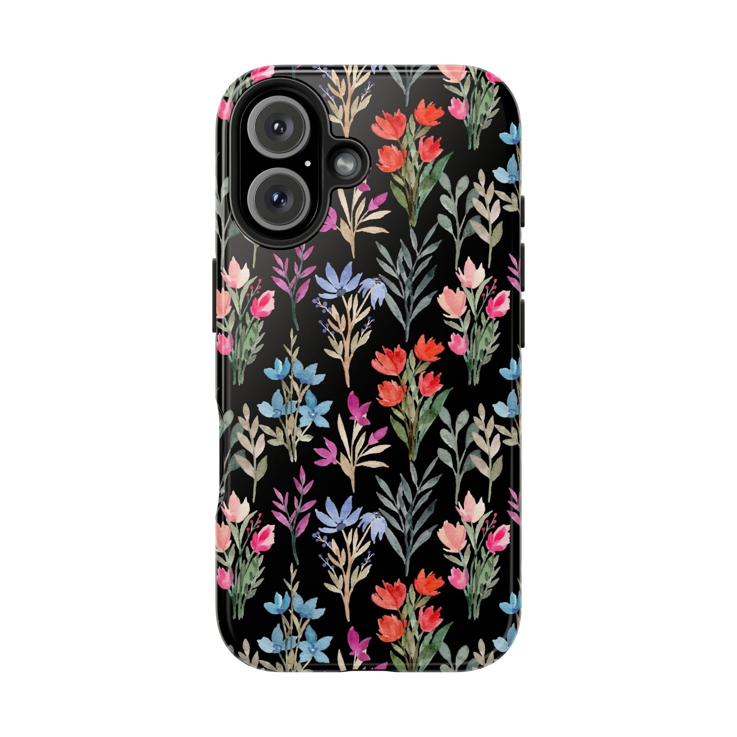 Floral Tough Phone Case - Durable Protection with Vibrant Botanical Design